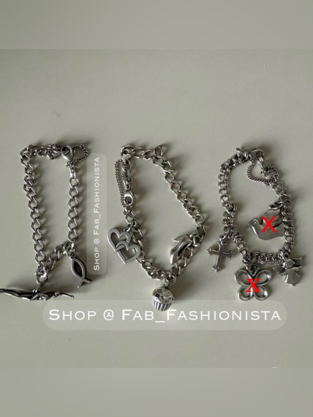 James Avery Retired Charm bracelets angel butterfly cupcake high heel cross